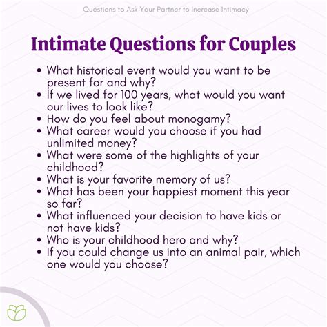 coupleintimacy|40 Questions to Build Intimacy in a Relationship